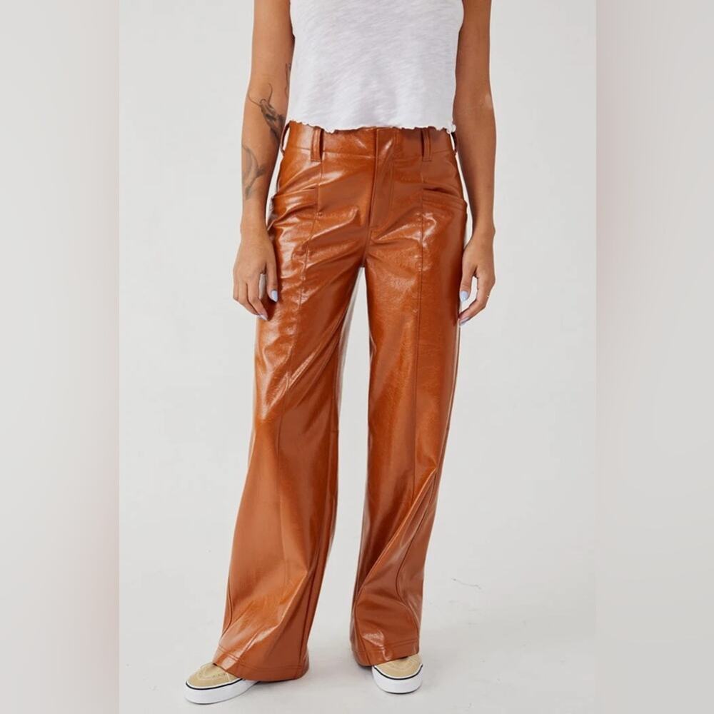 NWT Free People Star Crossed Lovers Straight Pants (size 4)